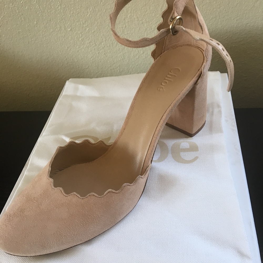Chloe Pump Reef Shell Never Worn